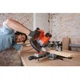 Торцовочная пила Black&Decker 1600 Вт, диск 216х30 мм, 4800 об/мин, XPS, вес 12 кг (BES700) - изображение 6