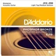Струни DAddario EJ19 Phosphor Bronze 12-56 Bluegrass Medium Light - зображення 1