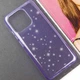 Чохол на Xiaomi Redmi 12C, Xiaomi Poco C55 / для сяомі редмі 12с / поко С55 з блискітками Purple - зображення 3