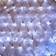 Светодиодная гирлянда сетка 160 LED, 2x1,5м, 220В, черный провод, 8 режимов, IP44, Белый - изображение 1