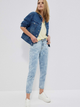 Kurtka jeansowa damska Moodo L-KU-3716 XL Niebieska (5904152296227) - obraz 3