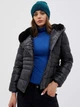 Куртка зимняя короткая женская Moodo Z-KU-3908 XS Черная (5904152335018) - изображение 4
