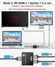 HDMI Switch 8K 60Hz двунаправленный HDMI переключатель U&P VS02 Black - изображение 8