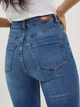 Jeansy skinny damskie z wysokim stanem Moodo L-JE-4002 S Niebieskie (5904152396675) - obraz 3