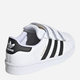 Trampki chłopięce na rzepy adidas Originals Superstar CF C EF4838 28 (10.5KUK) Białe (4062053339700) - obraz 4