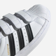 Trampki chłopięce na rzepy adidas Originals Superstar CF C EF4838 28 (10.5KUK) Białe (4062053339700) - obraz 8