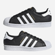 Sneakersy damskie skórzane adidas Originals Superstar W FV3286 39.5 (UK 6) Czarne (4062056831836) - obraz 7