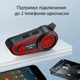 Бездротова водонепроникна мотогарнітура GEARELEC DK02 для шолома з Bluetooth 5.2, чорний "P" (87295815) - зображення 3