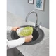Мойка для кухни GROHE гранитная K200 510x510мм круглая врезная с сифоном черная 31656AT0 - изображение 4