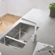Мойка для кухни GROHE из нержавеющей стали K700 760x450мм прямоугольная врезная матовая 1мм на полторы чаши с сифоном 31575SD1 - изображение 5