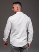 Рубашка R.A. Casual Linen молочная 2190 мол M - изображение 4