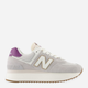 Buty sportowe damskie do kostki New Balance 574 WL574 39 (8US) Szare (196941300788) - obraz 1