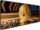 Килимок для мишки SHLab Golden Bitcoin SHM-213 (70x30 см) (35692) - зображення 1