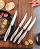 Набір ножів Emojoy KC-KS30 FROST SERIES German Stainless Gray у дерев'яній колоді із вбудованою точилкою 15 предметів - зображення 5