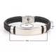 Браслет с эко кожи на подарок сыну, дочери с гравировкой "Мечтай! Стремись! Достигай!..." с тайной надписью с внутренней стороны (индивидуальная гравировка) - изображение 3