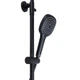 Душова система з термостатом Qtap Sloup 57T105VNKBB з поличкою - зображення 4
