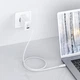 Сетевое зарядное устройство для быстрой зарядки ACEFAST A13 65W PD/QC 3.0 (2Type-C+USB) + Кабель Type-C-Type-C 1.2м White - изображение 3