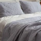 Покривало з наволочками La Modno Harmony 220x240 Pearl Grey (100% бавовна) (200360) - изображение 5