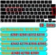 Захисна Накладка на клавіатуру Макбук MacBook Air M1 M2 M3 Pro 13 14 16 EU English Black - зображення 2
