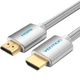 Кабель HDMI Vention 15м 4K обплетення Silver Metal Type Сріблястий (LKMTR_825825) - зображення 1