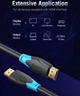 Кабель HDMI-HDMI Vention 2m v2.0 Black (AACBH) - зображення 6
