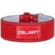 Пояс для пауерліфтингу шкіряний Zelart Pro (шкіра, ширина-4in (10см), розмір L, з підкладкою для спини, червоний) - зображення 4
