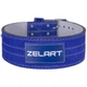 Пояс для пауерліфтингу шкіряний Zelart Deluxe (шкіра, ширина-4in (10см), розмір XL, з підкладкою для спини, синій) - зображення 4