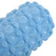 Ролер масажний циліндр (ролик мфр) заповнений піною 45см Grid Bubble Roller EVA (d-13см, l-45см, Блакитний) (FI-9391_Блакитний) - изображение 3