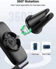 Автотримач UGREEN універсальний 360° Air Vent Mount Black (LP120) - зображення 2