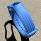 Ремешок силиконовый MRK 3D светло-синий для фитнес браслета Xiaomi Mi Band 5/6 с металлической кнопкой 3D светло-синий (mrk3714) - изображение 1