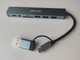 Багатофункціональний USB хаб концентратор 8 в 1 Zevmi 4 USB 3.0 та USB 2.0, 1 портом USB-C, портами Audio та TF/SD - зображення 10