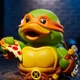 Фігурка Numskull Official Teenage Mutant Ninja Turtles Michelangelo(Boxed Edition) TUBBZ Черепашки Ніндзя: Мікеланджело: Косплей качка - зображення 5