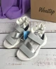 Босоніжки для дівчаток Weestep 31р - 20.2 см Біло-сірі (549) - изображение 2