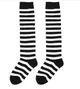Чулки-заколенки Home Socks 28-35 Детские Черно-белые - изображение 1
