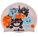 Шапочка для плавания детская M-D CATS (силикон, Серебряный) (M057810_Серебряный) - изображение 4