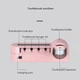 Настінний диспенсер для пасти та щіток зі стерилізатором Toothbrush sterilizer holder LY-575 рожевий - зображення 4