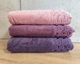 Набор махровых турецких полотенец Zeron 3 штуки 70х140 Microcotton Puanli Desen - изображение 1