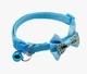 "Ошейник c бабочкой и колокольчиком" для собак и котов "Paradise" Light Blue 19-32 cm - изображение 2
