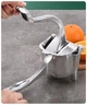 Ручная соковыжималка - пресс для фруктов и цитрусовых Hand Juicer металлическая с зажимом - изображение 10