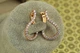 Сережки Xuping Jewelry Дужка 2,8 см золотисті - зображення 1