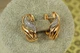 Сережки Xuping Jewelry Мантія з родієм 1,9 см золотисті - зображення 2