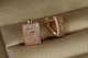 Сережки Xuping Jewelry прямокутник із зіркою 1,4 см золотисті - зображення 2