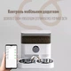 Автоматична кормушка для котів і собак PetLife 5L на 2 миски, смарт годівниця з Відеокамерою та WIFI, Білий (087-WHITE) - зображення 2