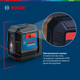 Лазерний нівелір Bosch Professional GLL 12-22 з батарейками та чохлом (0601065220) - зображення 3