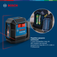 Лазерний нівелір Bosch Professional GLL 12-22 з батарейками та чохлом (0601065220) - зображення 5