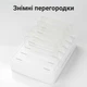 Мультизарядная док-станция с органайзером Addap MCS-866T, 40W, на 6 USB портов - изображение 7