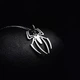 Подвеска кулон на шею паук цепочка «SPIDER» от украинского производителя на подарок (55см) (P-0135) - изображение 1