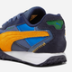 Buty sportowe chłopięce Puma 394724-03 33 Granatowy/Żółty (4099683212639) - obraz 4