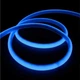 Неоновая LED лента уличная, 20м, односторонняя, 120 светодиодов на метр, 220В, IP65, Синий - изображение 3