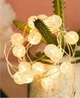 Светодиодная гирлянда "Хрустальные шарики", 10м, 100 LED, от USB, 8 режимов, IP44, Теплый белый - изображение 2